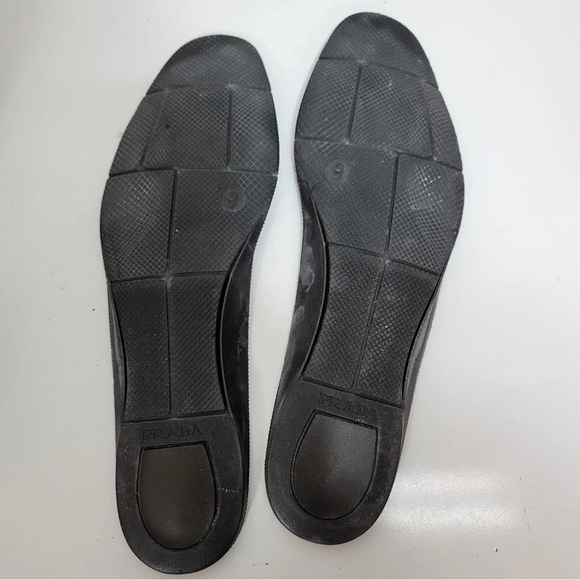 Prada Mens 9.5 Black Napa Leather Ankle Boots Side Zip 4T2011 Authenticated - Picture 11 of 14